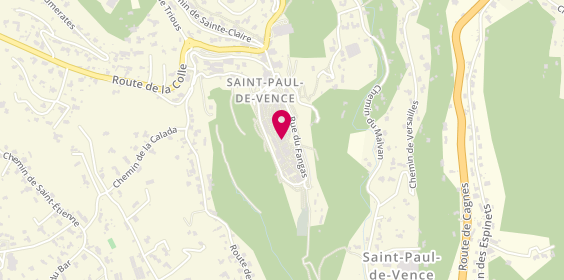 Plan de La Cave de Saint Paul, 7 Rue de l'Étoile, 06570 Saint-Paul-de-Vence