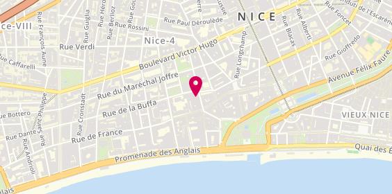 Plan de Nicolas Nice Maccarani, 7 Rue Maccarani, 06000 Nice
