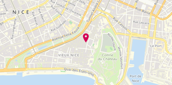 Plan de M C Yachts, 10 Rue de la Loge, 06300 Nice