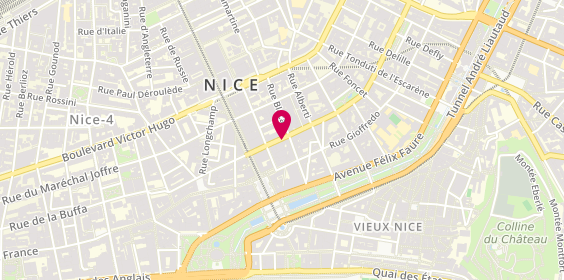 Plan de La Route des Vins, 45 Rue de l'Hôtel des Postes, 06000 Nice