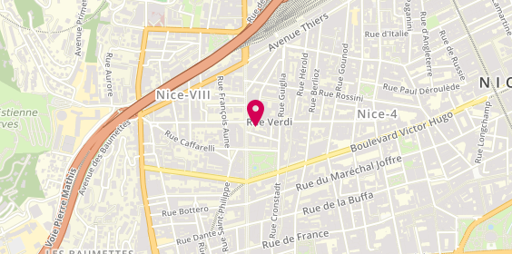 Plan de Maison Joia Nice, 41 Rue Verdi, 06000 Nice