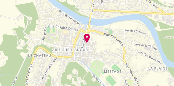 Plan de Cave Lou Barricot, 26 Rue Gambetta, 40800 Aire-sur-l'Adour