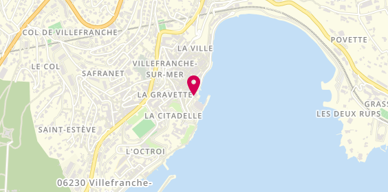 Plan de Achill's, 2 Quai de l'Amiral Courbet, 06230 Villefranche-sur-Mer