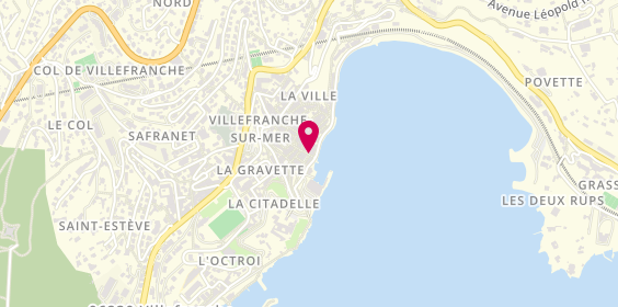 Plan de La Grande Cave de Villefranche, 4 Rue de l'Église, 06230 Villefranche-sur-Mer