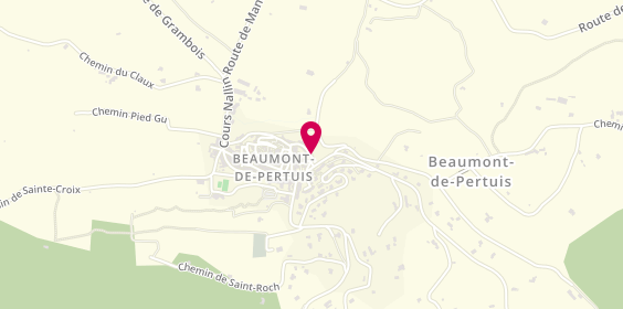 Plan de La Bastide Neuve SCEA, La Bastide Neuve, 84120 Beaumont-de-Pertuis