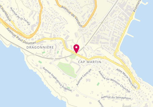 Plan de Cap Vins, 57 avenue Paul Doumer, 06190 Roquebrune-Cap-Martin