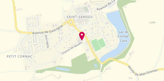 Plan de Les Vignerons de Saint Sardos, 2 chemin de Naudin, 82600 Saint-Sardos