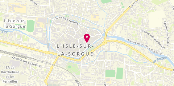 Plan de Le 17 Place aux Vins, 17 Rue Rose Goudard, 84800 L'Isle-sur-la-Sorgue