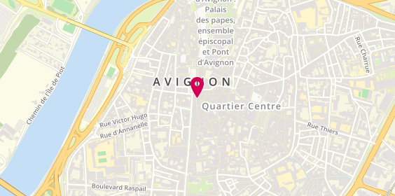 Plan de La Maison du Bon café, 12 place du Change, 84000 Avignon