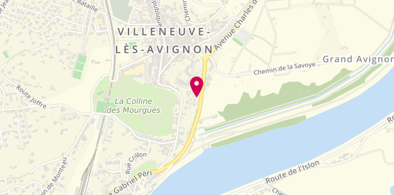 Plan de Cave de Chaz, 24 Ter avenue Gabriel Péri, 30400 Villeneuve-lès-Avignon