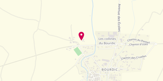 Plan de Domaine le Petit Malo, chemin de Saint-Chaptes, 30190 Bourdic