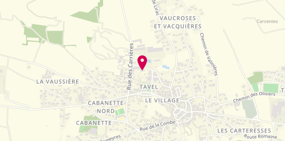 Plan de Domaine Maby, 249 Rue Saint-Vincent, 30126 Tavel