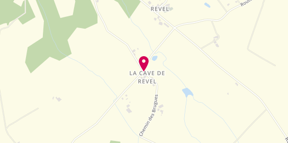 Plan de Domaine de Revel - Papyllon, La Cave de Revel, 82800 Vaïssac