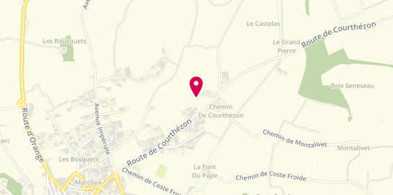 Plan de Vignobles Diffonty, Bât Logement 1 10 Route Courthézon, 84230 Châteauneuf-du-Pape