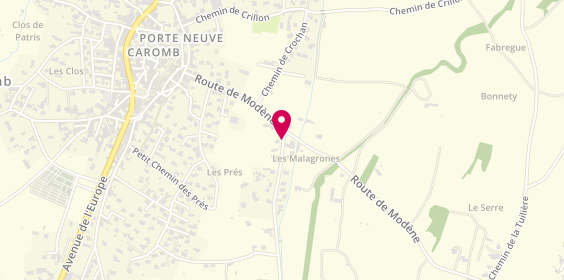 Plan de Vignobles Arocas, 31 Route Mazan, 84330 Caromb