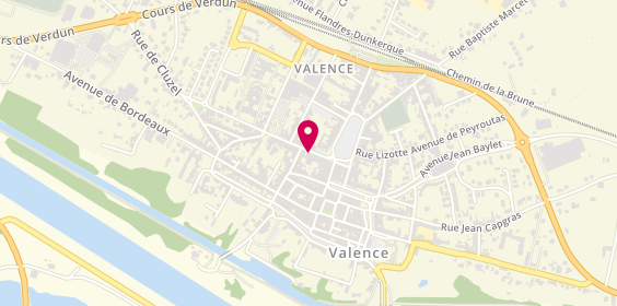Plan de Cave du Midi, 9 Boulevard Victor Guilhem, 82400 Valence D'agen
