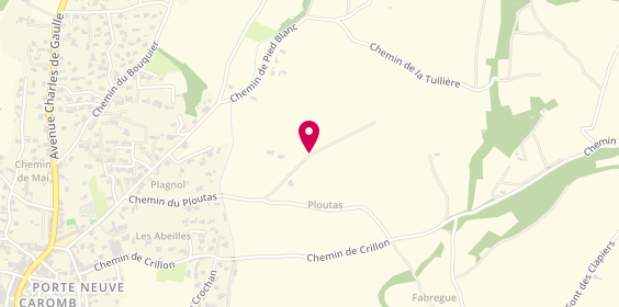 Plan de Domaine de Pieblanc, 401 Chemin Tuilière, 84330 Caromb