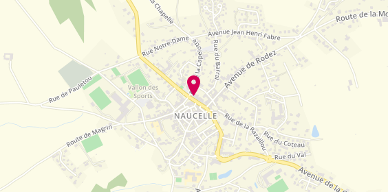 Plan de Naucelle Boissons, 20 Boulevard du Rouergue, 12800 Naucelle