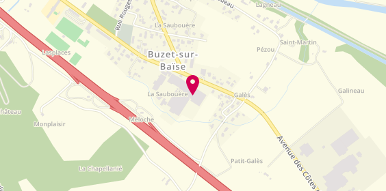 Plan de Les Vignerons de Buxus, 56 avenue des Côtes de Buzet, 47160 Buzet-sur-Baïse