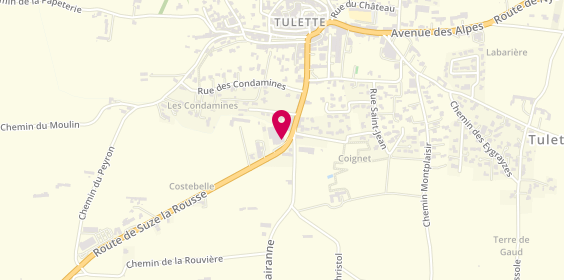 Plan de Costes Rousses, 386 avenue de Provence, 26790 Tulette