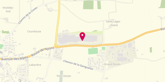 Plan de Les Dauphins, Route de Nyons, 26790 Tulette