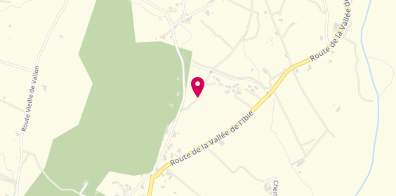Plan de Aureche Jean-Pierre AUJP, chemin de Chassille, 07150 Lagorce