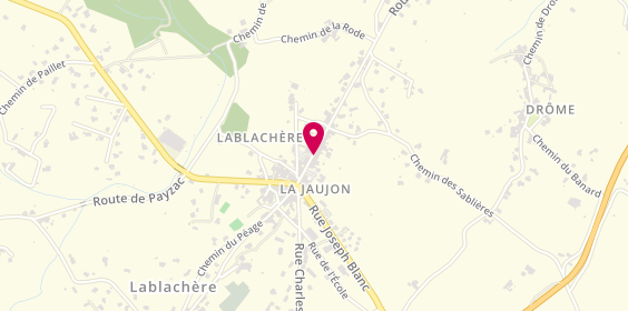 Plan de Le Cav'yo, 82 Route de Joyeuse, 07230 Lablachère