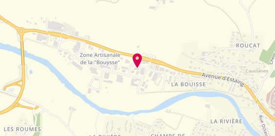 Plan de Les 3 Caves, Zone Artisanale Bouysse, 12500 Espalion
