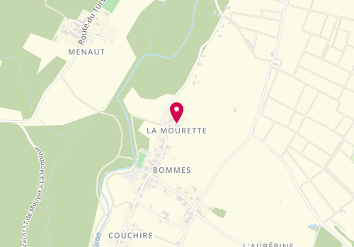 Plan de Château Lamourette, 4 la Mourette, 33210 Bommes