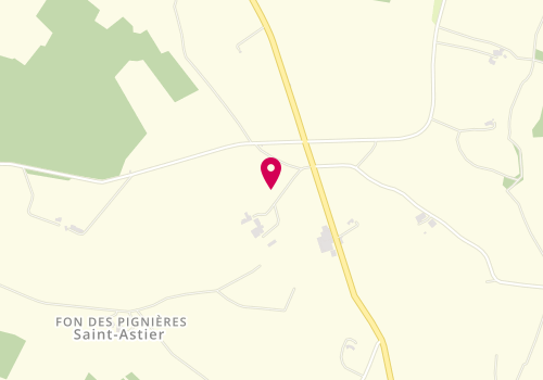 Plan de Domaine de Dame Bertrande, Guignars, 47120 Saint-Astier