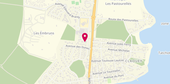 Plan de Le Bercail, 2 avenue des Halles, 33950 Lège-Cap-Ferret