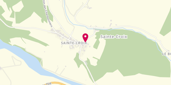 Plan de Achard Vincent clairette bio, 2 Route de la Soie, 26150 Sainte-Croix
