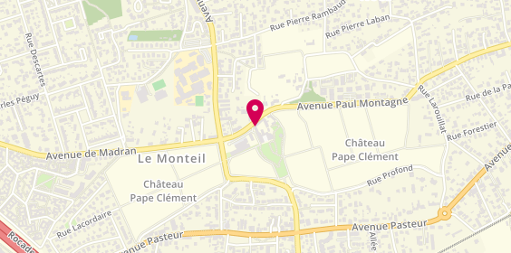Plan de Château Pape Clément, 216 avenue Dr Nancel Penard, 33600 Pessac