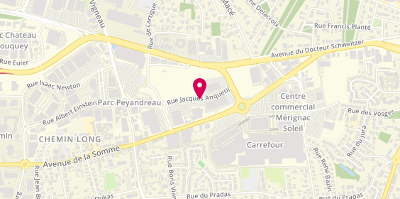 Plan de Le Marché de Mérignac, Rue Jacques Anquetil, 33700 Mérignac