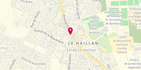 Plan de Fromagerie Chez Fabrice, 1 A Rue Jean Jaurès, 33185 Le Haillan