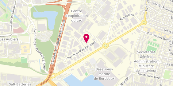 Plan de V And B, 5 Rue la Motte Picquet, 33300 Bordeaux