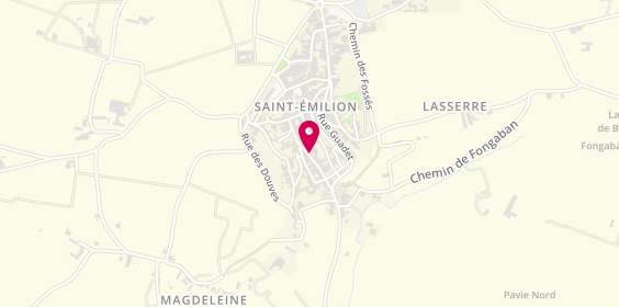 Plan de Badon Wine Boutique, 6 Rue de la Porte Bouqueyre, 33330 Saint-Émilion