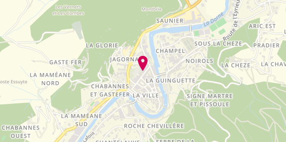 Plan de Cave Ardèche Saveurs, 16 Rue de la République, 07160 Le Cheylard