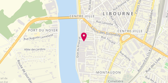 Plan de Jean Baptiste Audy, 35 Quai du Priourat, 33500 Libourne