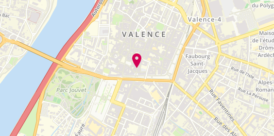 Plan de Boutique Laurent, 30 Rue Emile Augier, 26000 Valence