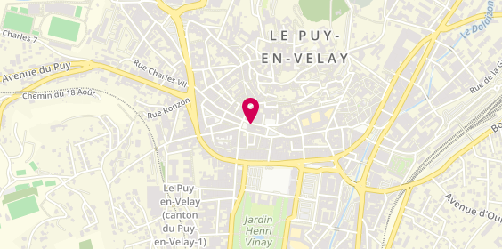 Plan de Bebock, 29 Rue Courrerie, 43000 Le Puy-en-Velay