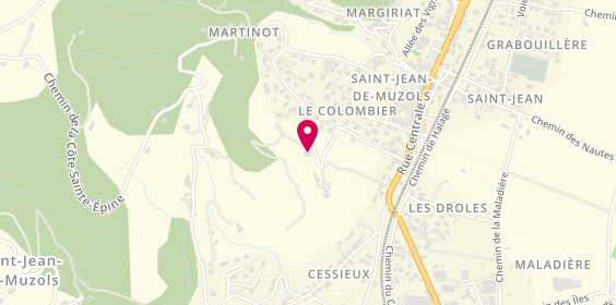 Plan de Domaine Farge, 18 chemin de la Roue, 07300 Saint-Jean-de-Muzols