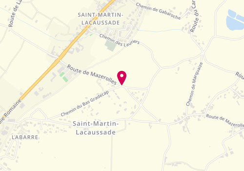 Plan de Vignobles Ardoin, 11 Route Mazerolles, 33390 Saint-Martin-Lacaussade
