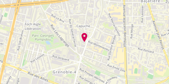 Plan de La Cave de Bacchus, 66 Rue de Stalingrad, 38100 Grenoble