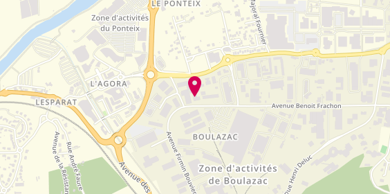 Plan de L'Entrepot, 541 avenue Firmin Bouvier, 24750 Boulazac-Isle-Manoire