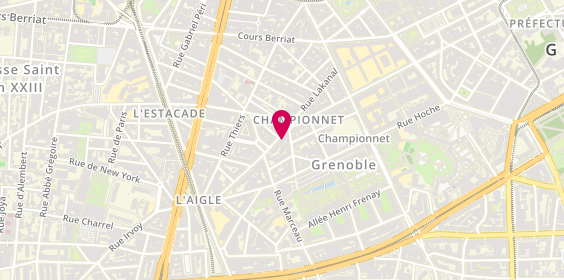 Plan de Epicerie Arax, 3 Rue de Turenne, 38000 Grenoble
