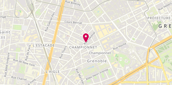 Plan de Gramenon & Compagnie, 15 Bis Rue Lakanal, 38000 Grenoble