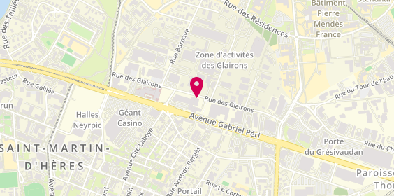 Plan de V And B, 28 Rue des Glairons, 38400 Saint-Martin-d'Hères