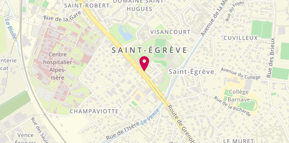 Plan de Cavavin, 16 avenue Général de Gaulle, 38120 Saint-Égrève