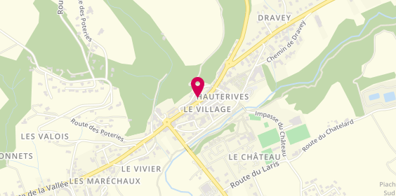 Plan de La Cave du Facteur, 23 Grande Rue, 26390 Hauterives